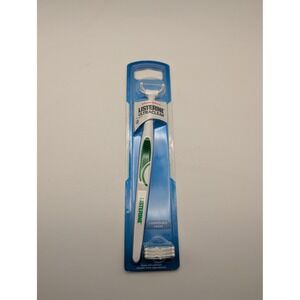 Listerine Ultraclean Access Flosser Starter Pack White Green Handle 3 Heads NEW